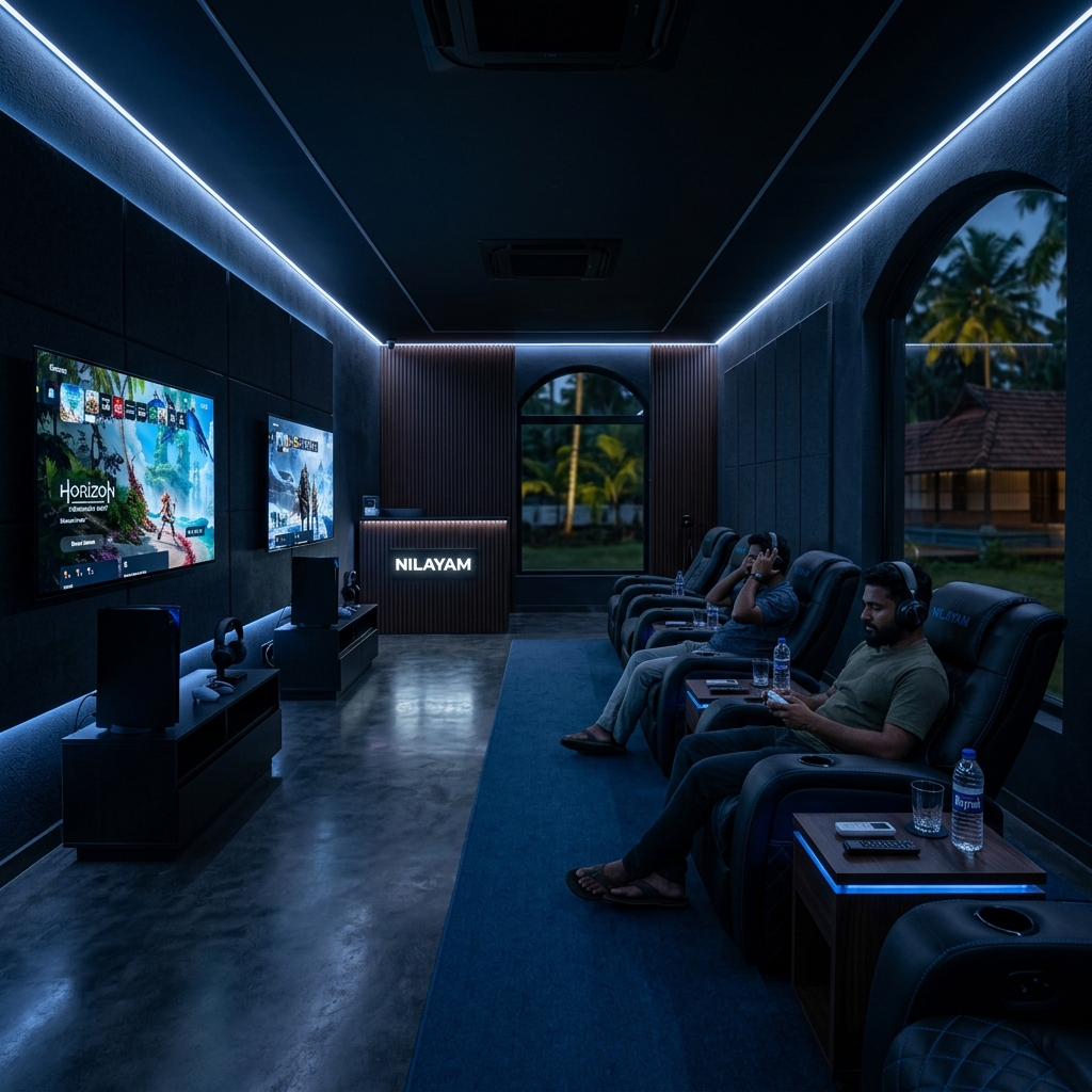 DPS Gaming Hub Premium Lounge Interior